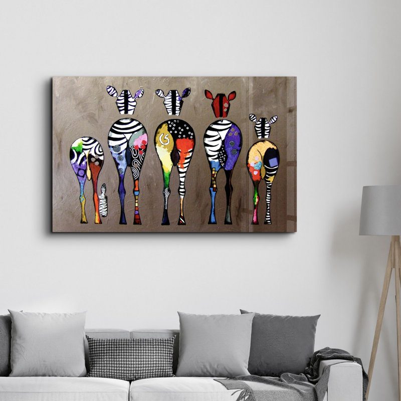 Lekeya Elegant Tempered Glass Wall Art Painting, 13.8 x 21.7 inches | 100% Tempered Glass, Thickness: 0.16 inches | UV Printed for Vibrant Colors | Perfect for Home Decor, Living Room, & Office Spaces