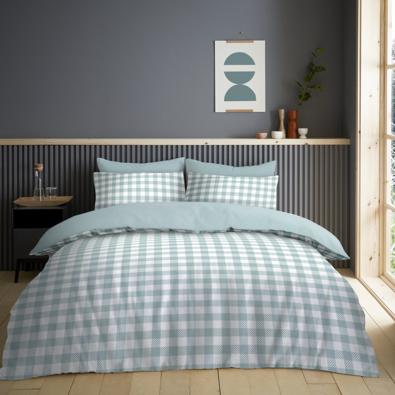 Polyester Duvet Cover Set with Pillowcases Included, Double Duvet Cover + 2 Standard Pillowcases