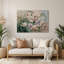 Art mural en métal Botanical Sweet Pea-116376815