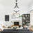 6 - Light Dimmable Drum Chandelier-1122142960