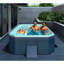 Piscine gonflable pliante 1,6 PVC-114727951