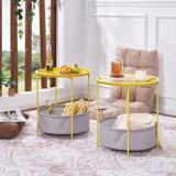 Ensemble de tables de bout Jarrion
