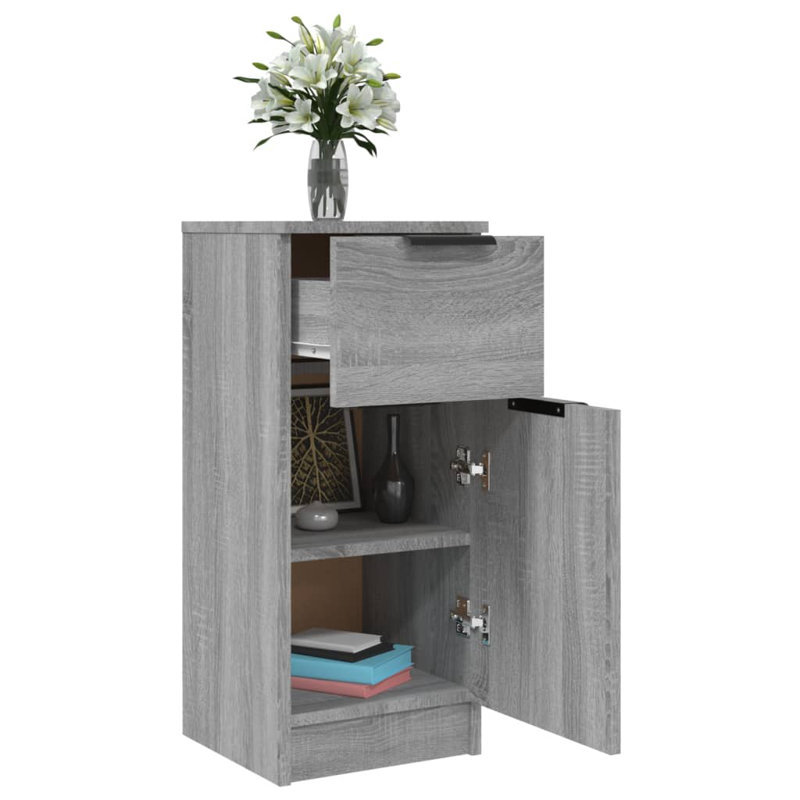 Celvin Drum Side Table Set
