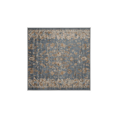 Machine Washable Gray Area Rug