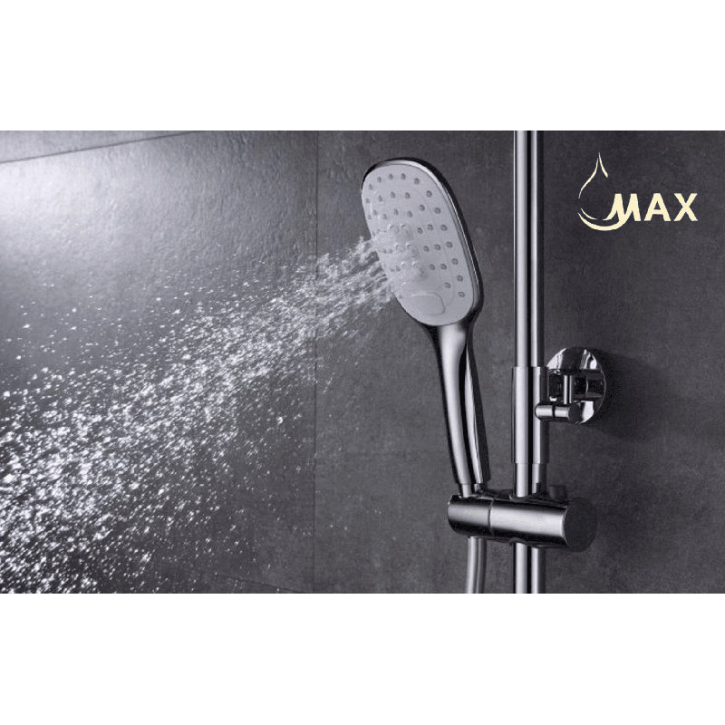 Système de douche complet, Chrome
