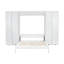 Lit escamotable mural Murphy avec portes de rangement-1387547173