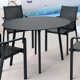 Burt 47'' Synthetic Laminate Outdoor Dining Table