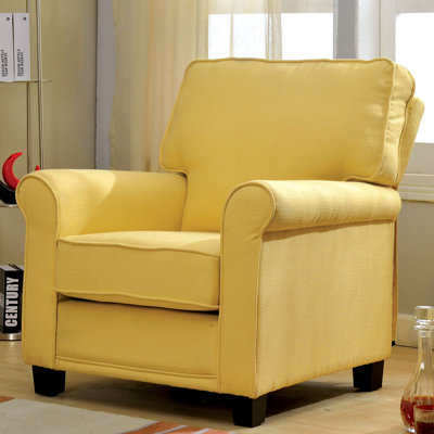 Fauteuil en polyester de 34,5 po de largeur Apollonio