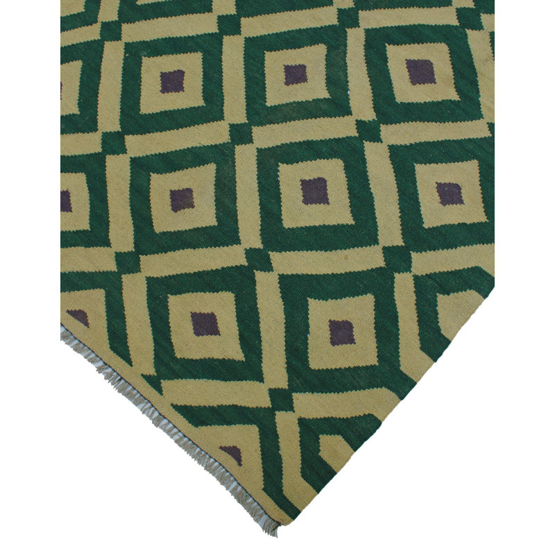 Renita Wool Geometric Indoor Rug
