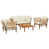 Cream White Cushion/Natural Beige Frame is out of stock selected
