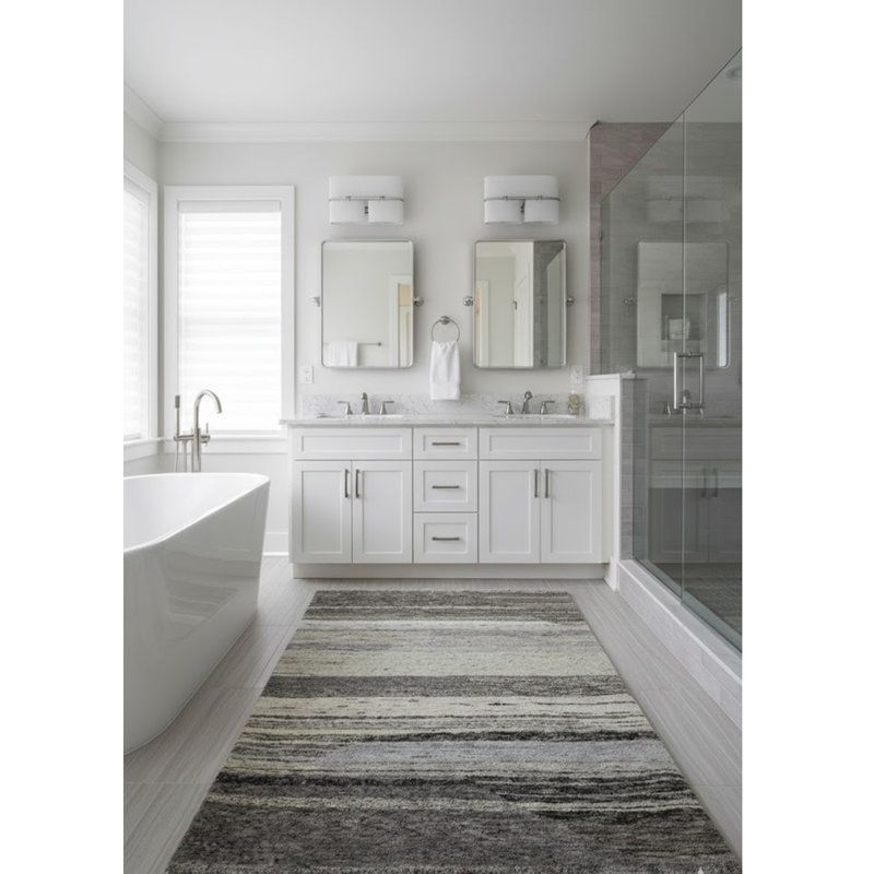 Performance Wool Striped Indoor Rug