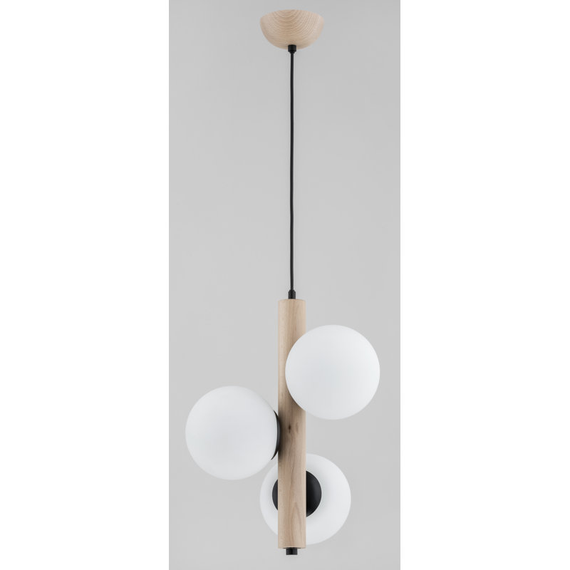 Berten - Light Sputnik Pendant, Black/White