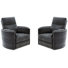 Fauteuil inclinable électrique pivotant l 40 po Carnesha (ensemble de 2)