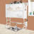 2-Tier H-Shaped Over Sink Dish Drying Rack Sink Drainer Rack, Dish Drying Rack With Hooks,  Knife Holder, Chopstick Basket-119898279-119898282