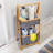 14'' W Solid Wood Shelving Unit