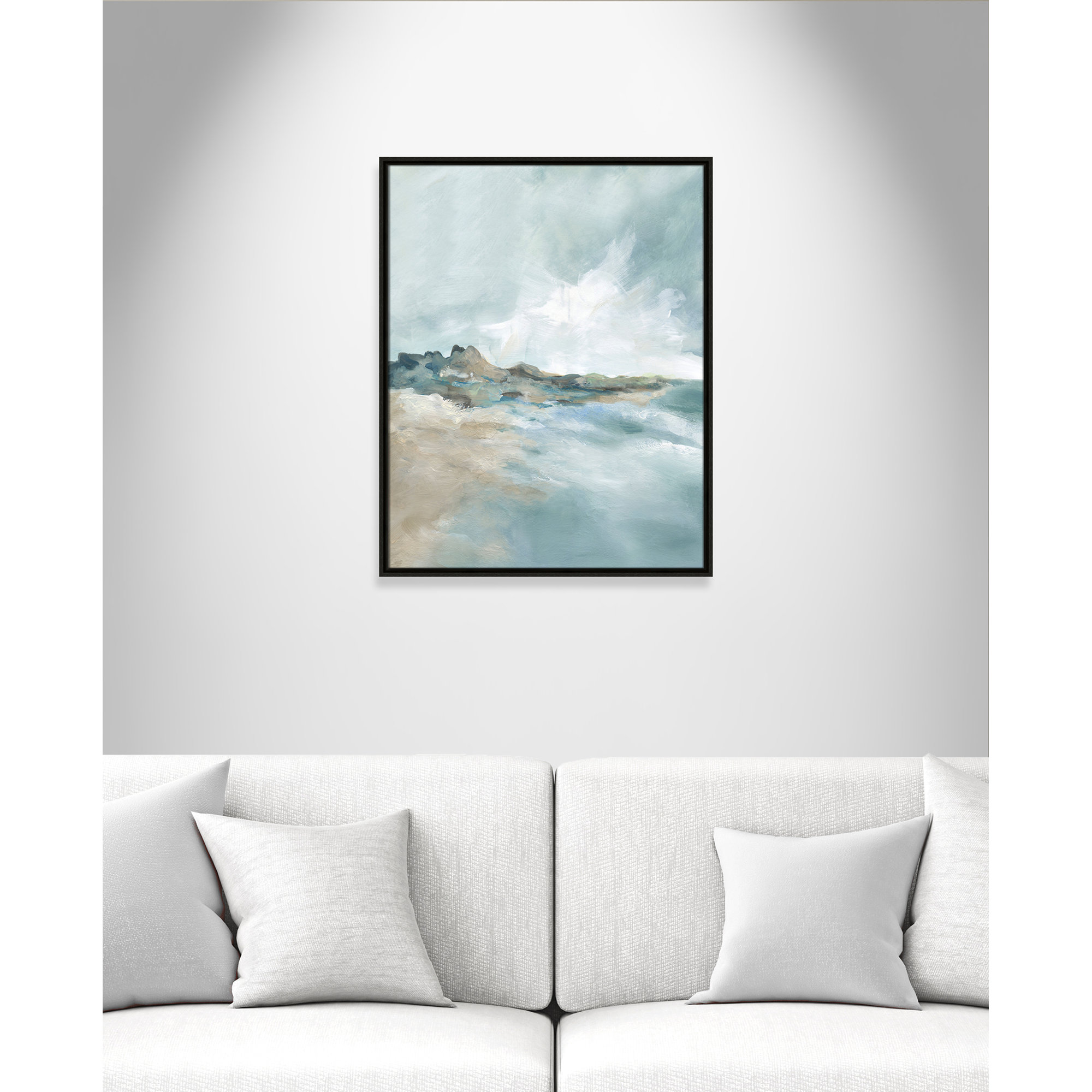 Sandpoint Print by Carol Robinson, Espresso, 29.5" H x 23.5" W