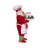 Kurt Adler Fabriche Gingerbread Santa Standing Christmas Figurine, 10.5in