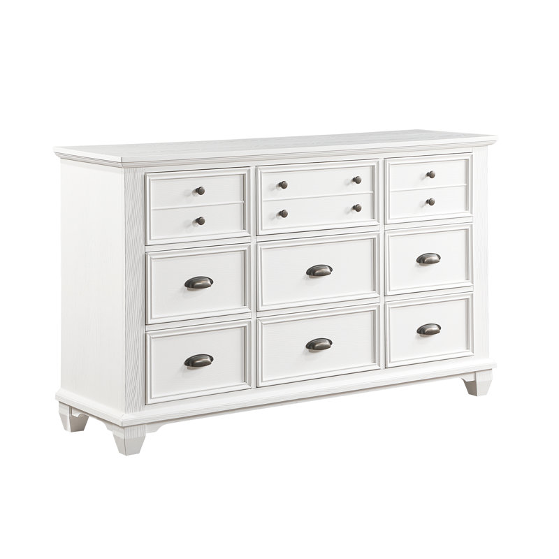 Commode 9 tiroirs Glendoria