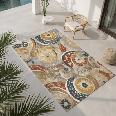 Quirky Jive Indoor And Outdoor Area Rug
