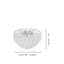 Minigiogali Ceiling Lamp 80 Crystal Transparent Matt Bronze 1 E26 Ul 1-661306627-661306637