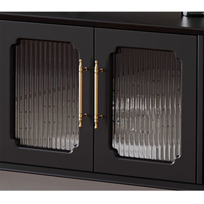 American modern medieval style TV stand