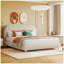 Teddy Fleece Curve-shaped Bed-1710089052-1710088353