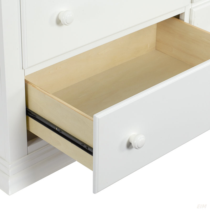 Commode 6 tiroirs Universal gris (commode)