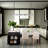Multifunctional Kitchen Island With Extendable Table, Built-In Power Outlet, And Adjustable Shelves For Small Kitchens-124799875