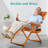Monochromatic Zero Gravity Chair, Folding Patio Recliner W/Side Tray, Headrest-2142162097