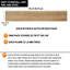 Margorie 1.5mm Thick 15.2cm W x 91.3cm L Plank-104701860