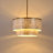 22" 4-Light Tiered Capiz Shell Drum Chandelier-6326707-6326706-254121188