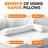 Idell Natural Fiber Medium Pillow