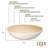 Lexa Bamboo Salad Bowl, 14 Inch, Bamboo-116626340