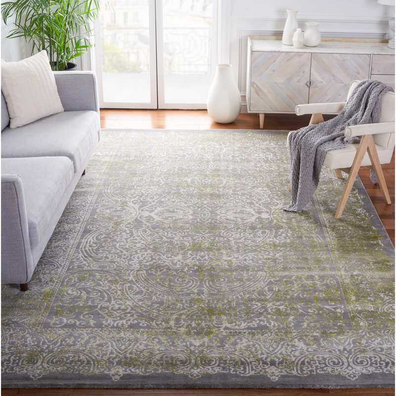 Tapis taupe Alpine, Rectangle 6 pi 7 po x 9 pi 2 po