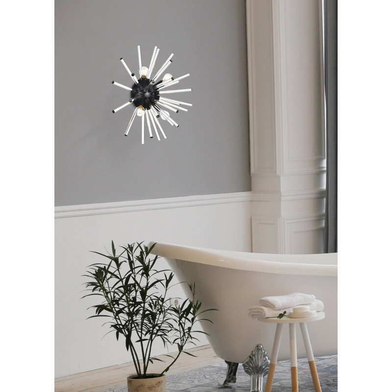 Francene Wall Sconces, Black