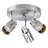 9'' 3 -Light Track Track Kit with Dimmable and Adjustable Head