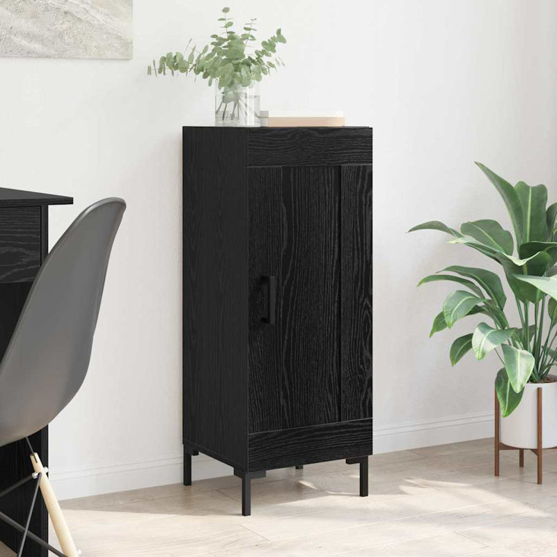 34.5cm Sideboard, Black Oak