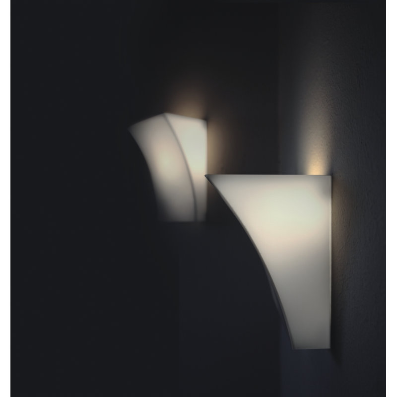 Diggins Plastic Flush Mounted Sconce