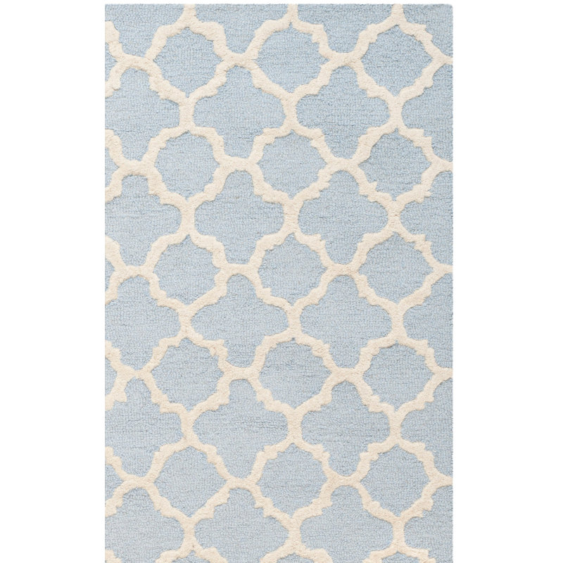 Tapis en laine touffeté à la main Cannen, Rectangle 6 pi x 9 pi