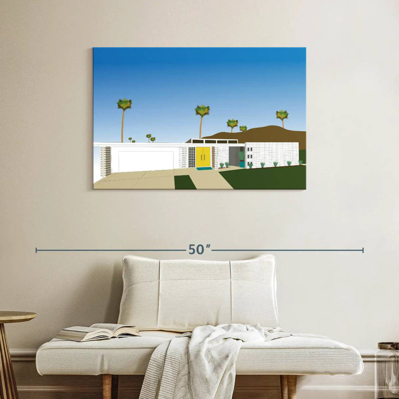 Lilie Palm Springs Living II, H 26 po x l 39 po