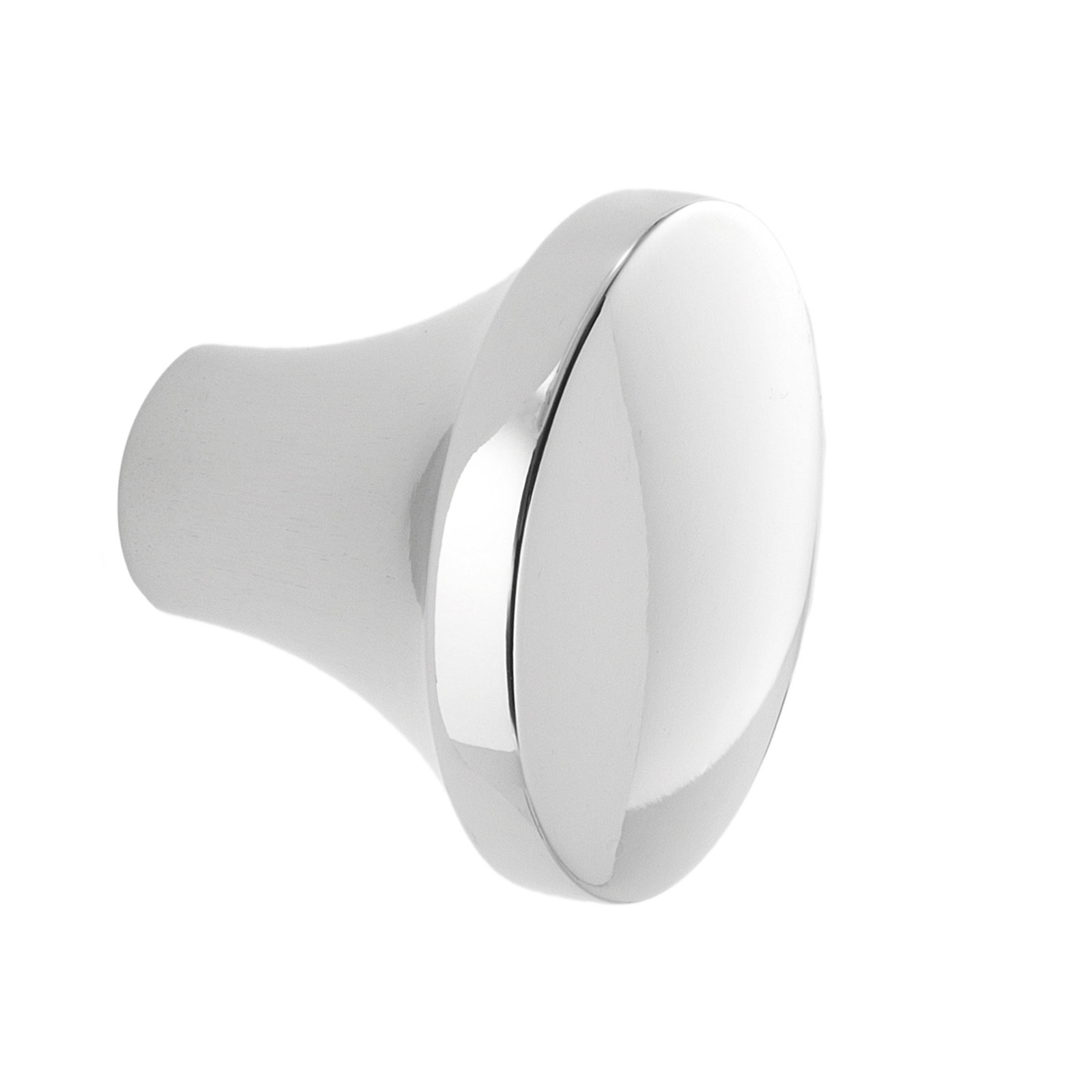 Lancaster 1 1/8" Diameter Knob, Polished Nickel
