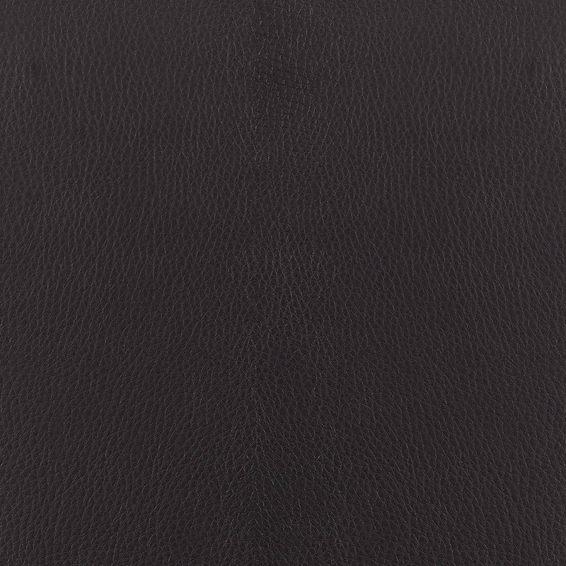 Chaise de bureau pivotante noire et noyer