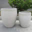 Ribbed Fibreglass Plant Pot-39262025-39354993