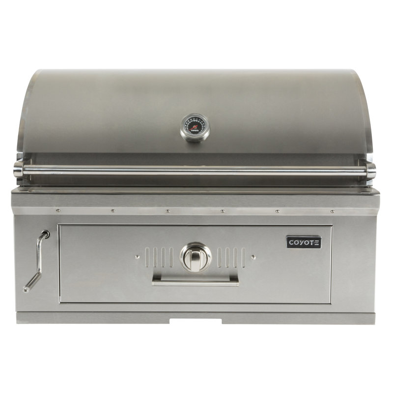 Barbecue au charbon en baril de 36 po Coyote Grills