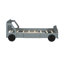 Lit plateforme simple en forme de voiture avec roulettes, gris-2027453232-2027453231