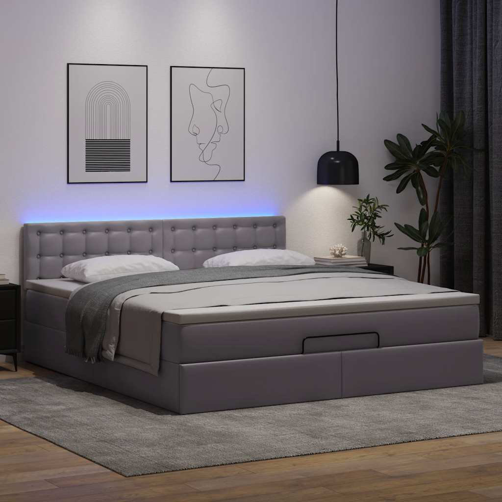 Vidaxl Ottoman-Bett mit Matratze