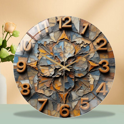 Horloge murale rétro 12 po