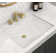 Ruvati 18 x 12 inch Undermount Bathroom Sink White Rectangular Porcelain Ceramic with Overflow