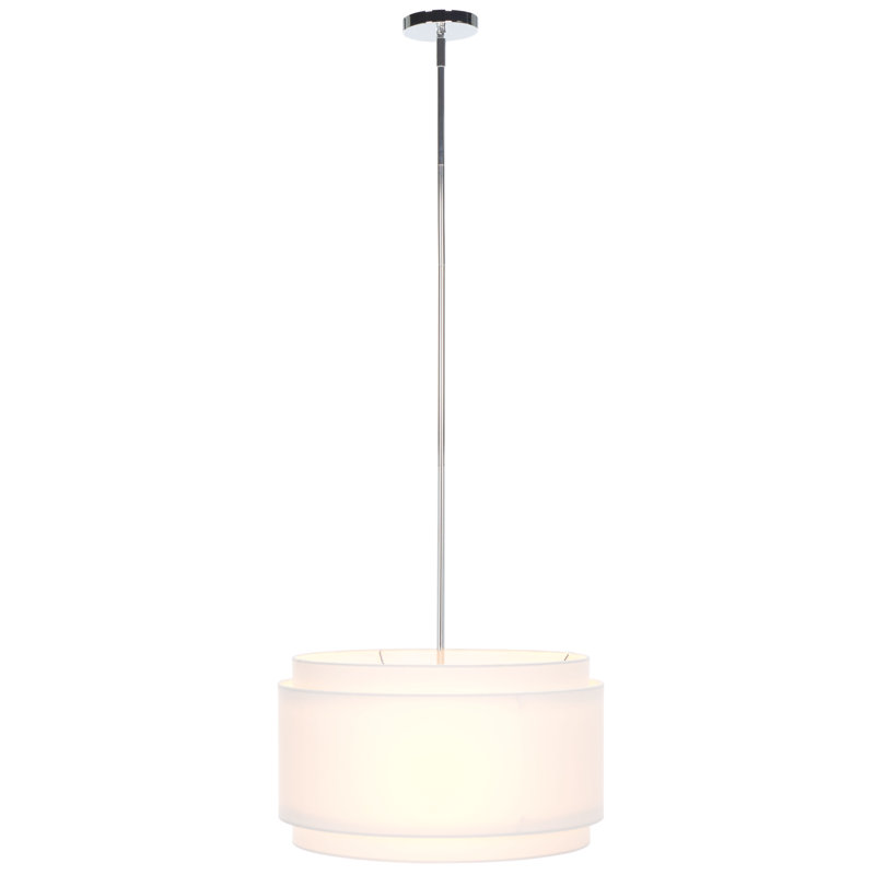 Jossiah 3 - Light Dimmable Drum Chandelier