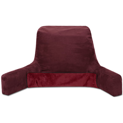 Husband Pillow Standard+ Washable Reading Pillow Cover Sliding Raspberry